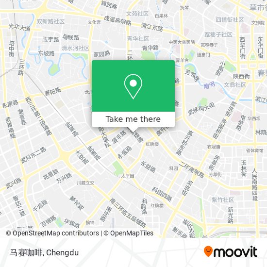 马赛咖啡 map