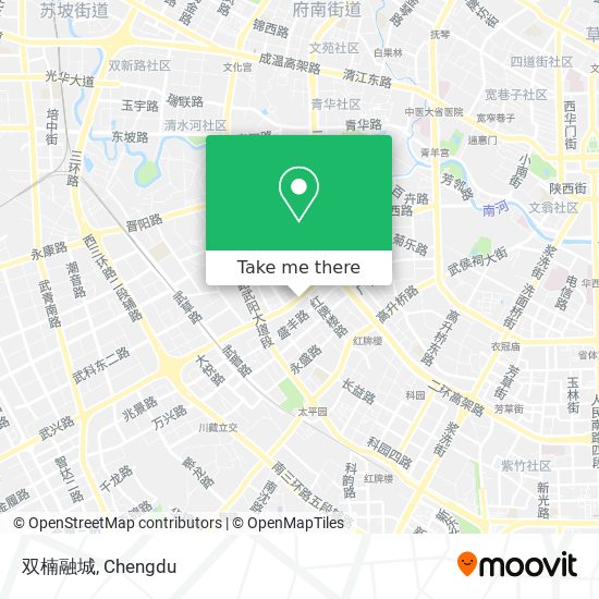 双楠融城 map