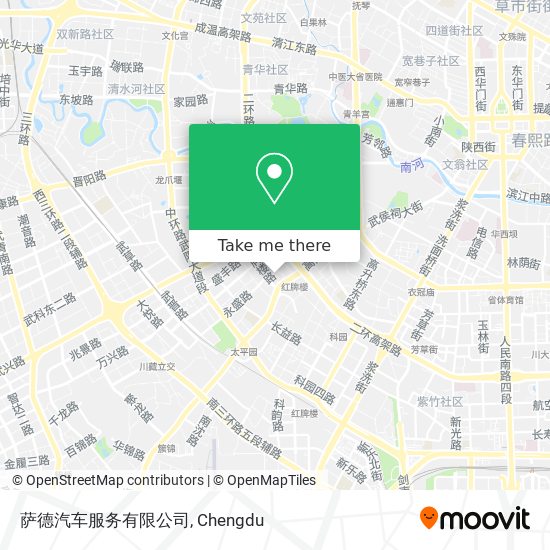 萨德汽车服务有限公司 map