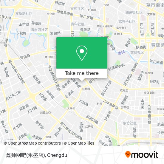 鑫帅网吧(永盛店) map
