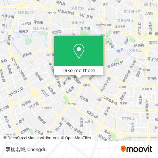 双楠名城 map