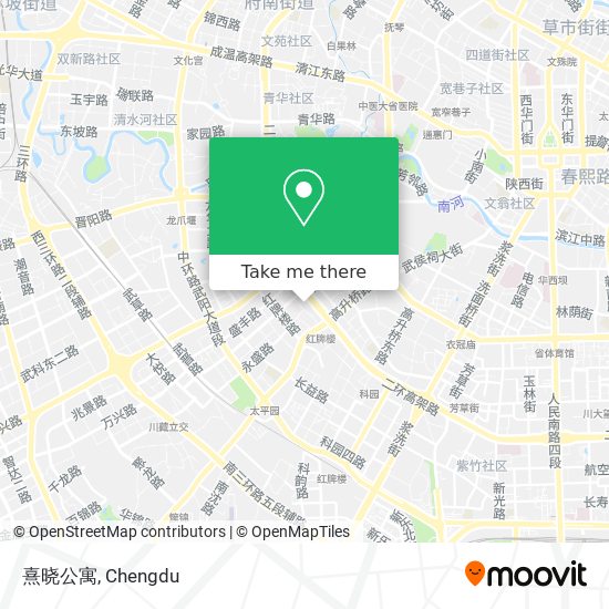 熹晓公寓 map