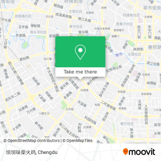 坝坝味柴火鸡 map