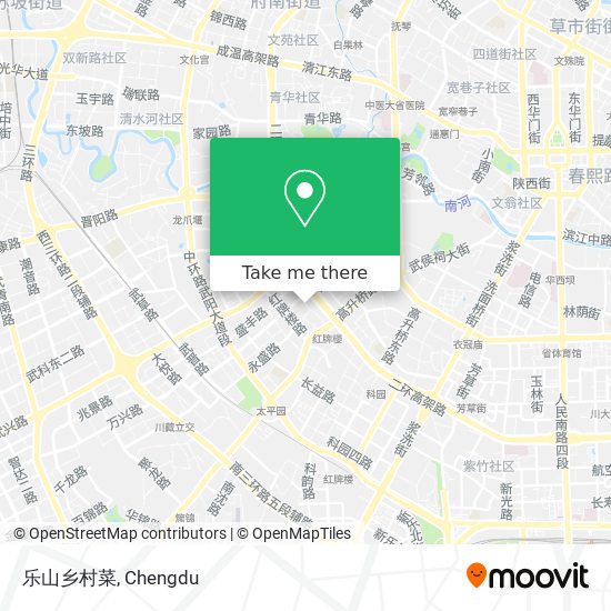 乐山乡村菜 map