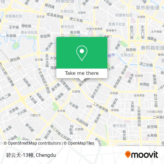 碧云天-13幢 map