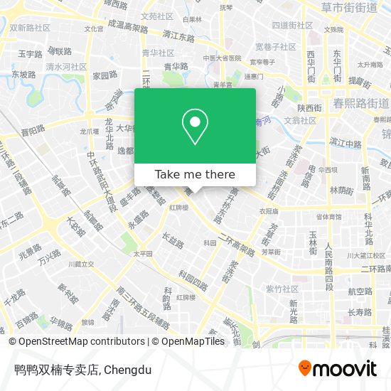 鸭鸭双楠专卖店 map