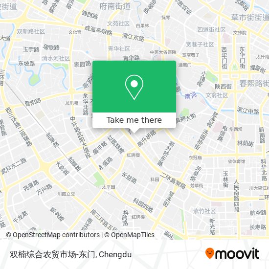 双楠综合农贸市场-东门 map