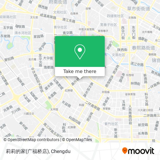莉莉的家(广福桥店) map