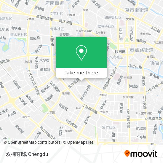 双楠尊邸 map