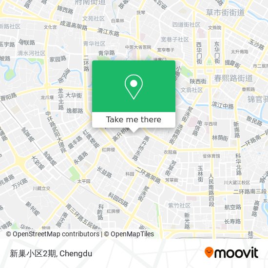 新巢小区2期 map