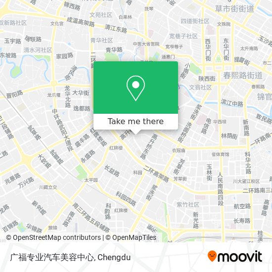 广福专业汽车美容中心 map