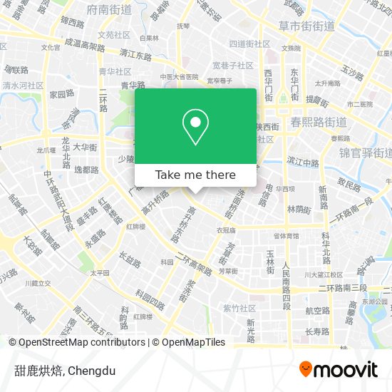 甜鹿烘焙 map