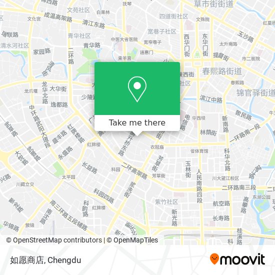 如愿商店 map