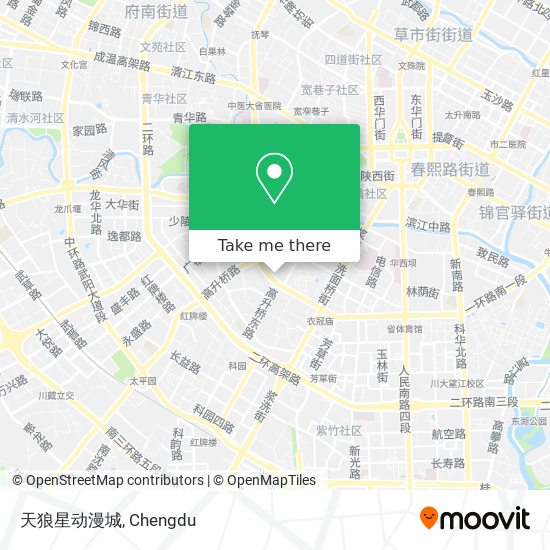 天狼星动漫城 map