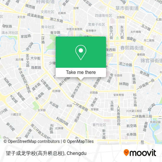 望子成龙学校(高升桥总校) map