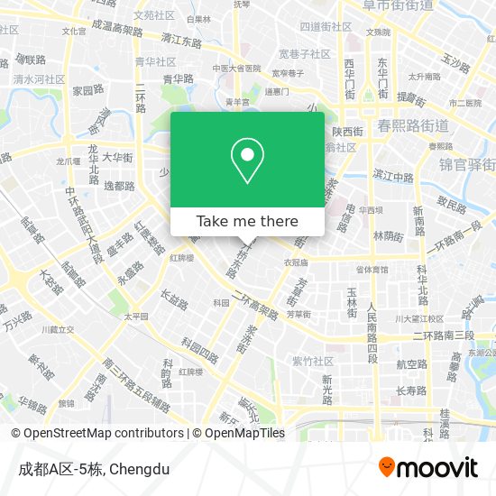 成都A区-5栋 map