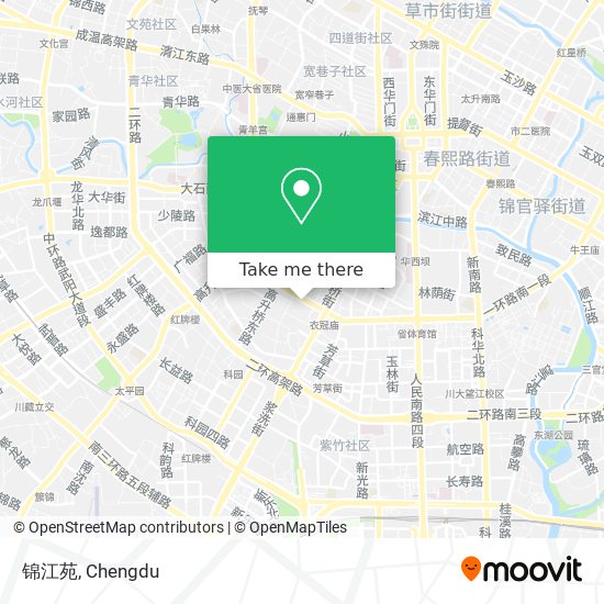 锦江苑 map