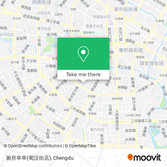 厕所串串(蜀汉街店) map