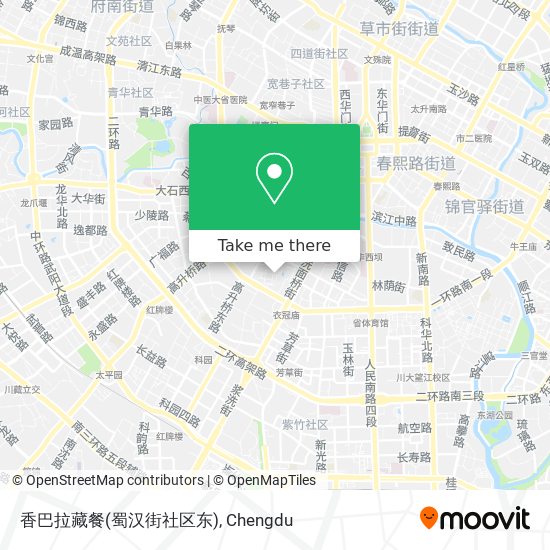 香巴拉藏餐(蜀汉街社区东) map