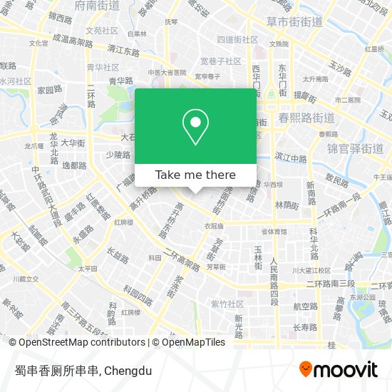 蜀串香厕所串串 map