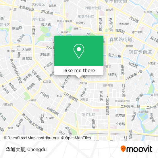 华通大厦 map