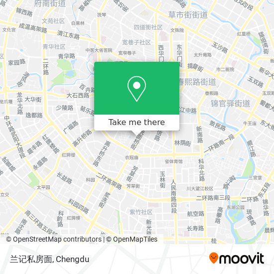 兰记私房面 map