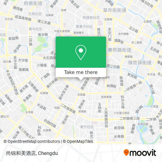 尚锦和美酒店 map