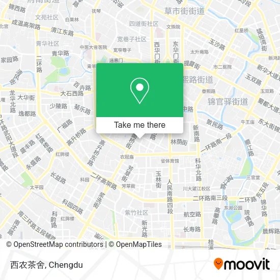 西农茶舍 map