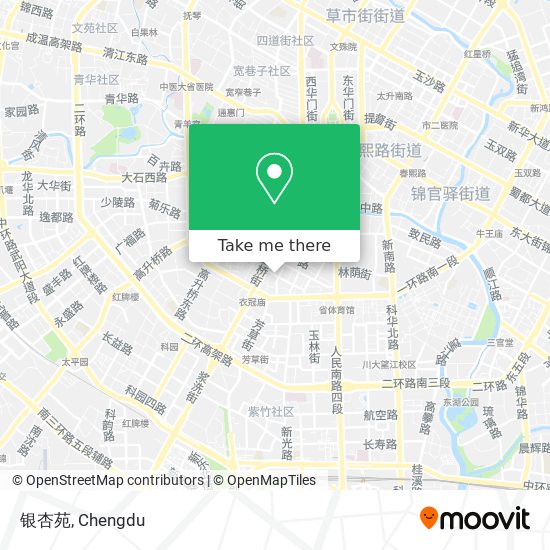 银杏苑 map