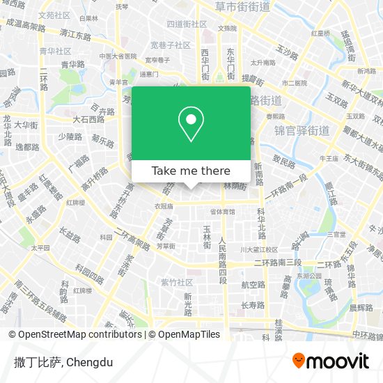 撒丁比萨 map