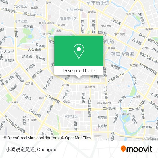 小梁说道足道 map