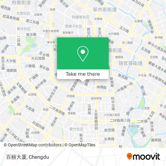 百丽大厦 map