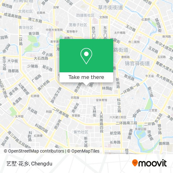 艺墅·花乡 map