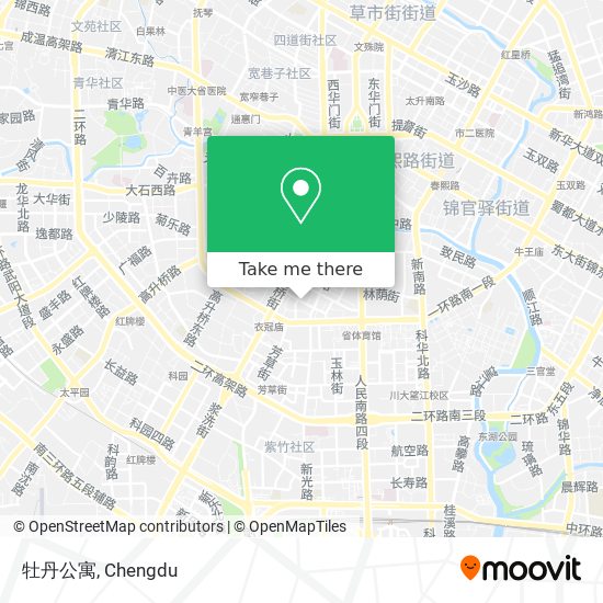 牡丹公寓 map