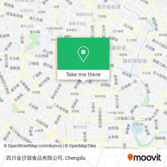 四川金沙源食品有限公司 map