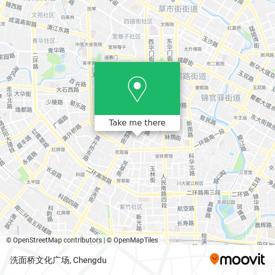 洗面桥文化广场 map
