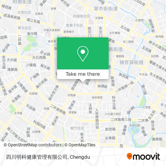 四川明科健康管理有限公司 map