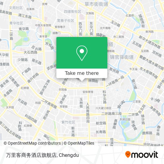万里客商务酒店旗舰店 map