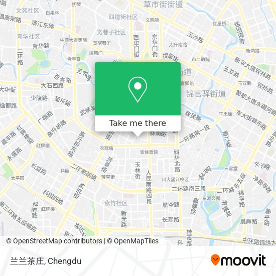 兰兰茶庄 map