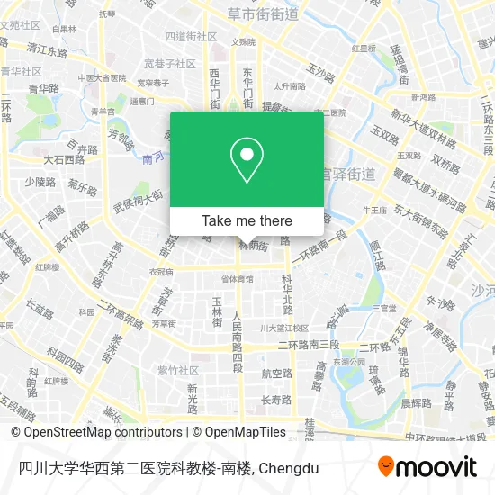四川大学华西第二医院科教楼-南楼 map