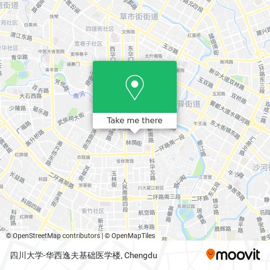 四川大学-华西逸夫基础医学楼 map
