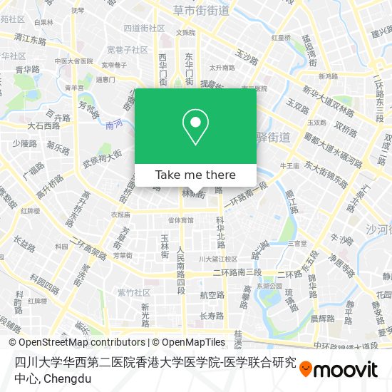 四川大学华西第二医院香港大学医学院-医学联合研究中心 map