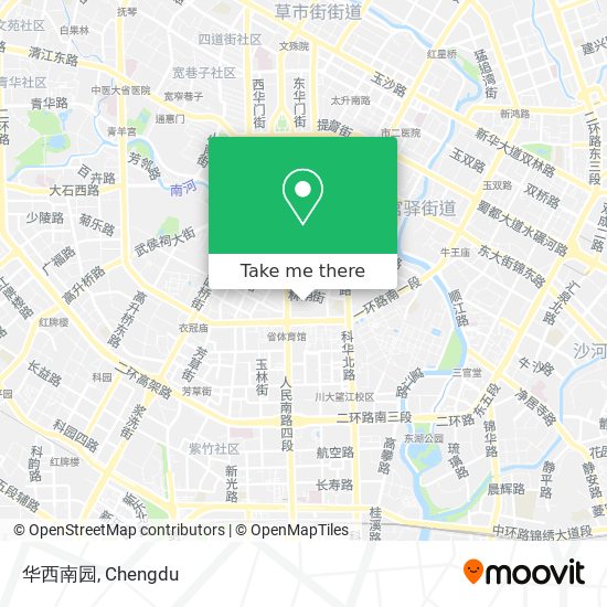 华西南园 map