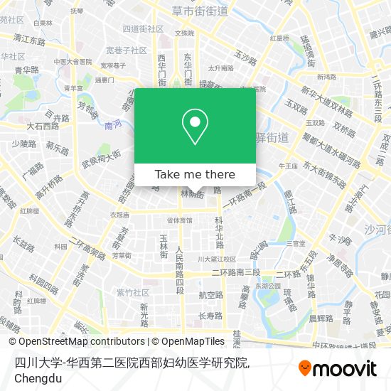 四川大学-华西第二医院西部妇幼医学研究院 map