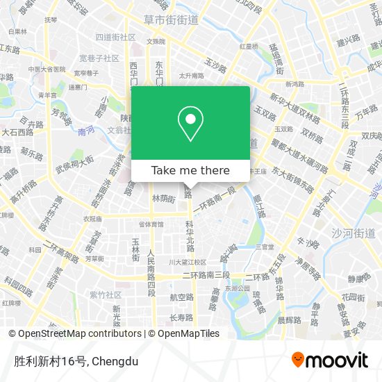 胜利新村16号 map