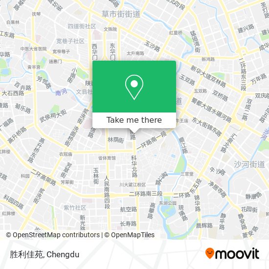 胜利佳苑 map