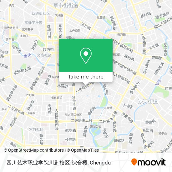 四川艺术职业学院川剧校区-综合楼 map