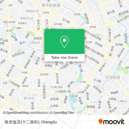 银杏饭店(十二南街) map