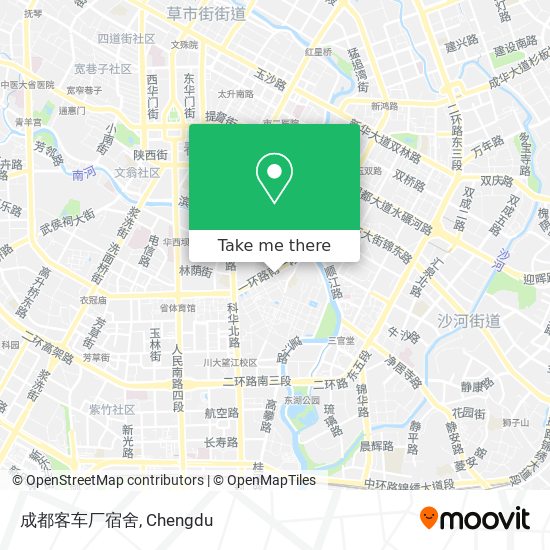 成都客车厂宿舍 map