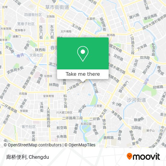 廊桥便利 map